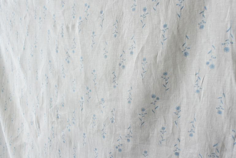 LINNETリネンプリント <br /> ハルジオン サヴォンドマルセイユ